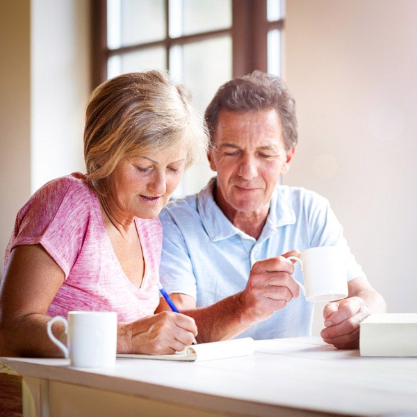 Individual Health Insurance - senior couple planning health insurance